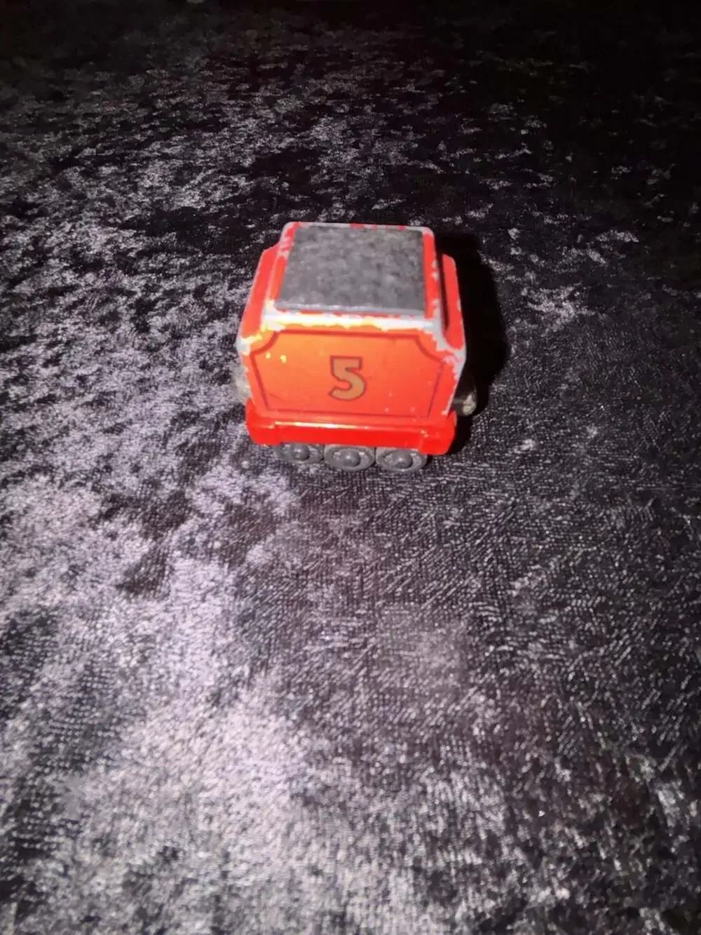 Thomas the Train Learning Curve Die Cast Spotlight Car And Coal Car #5 EUC